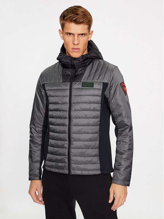 Rossignol Męska Kurtka przejściowa, rozmiar M, Szara, Hero Hybrid Light Jkt RLMMJ32