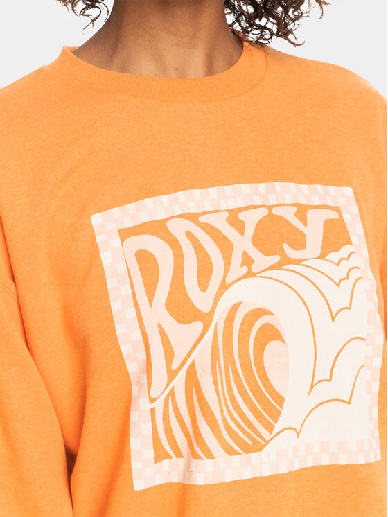 Roxy Roxy Majica dugih rukava Take Yourplaceb Otlr ERJFT04745 Narančasta Regular Fit