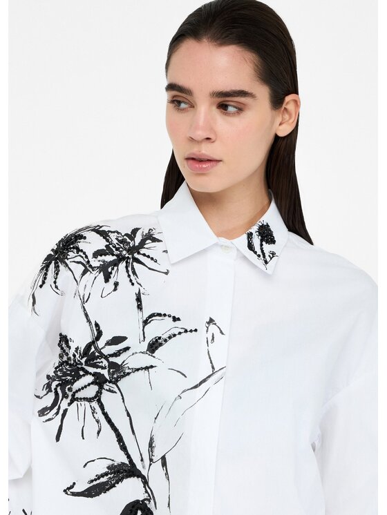 Liu Jo Liu Jo Camicia CF5241T3216W9992 Bianco Regular Fit