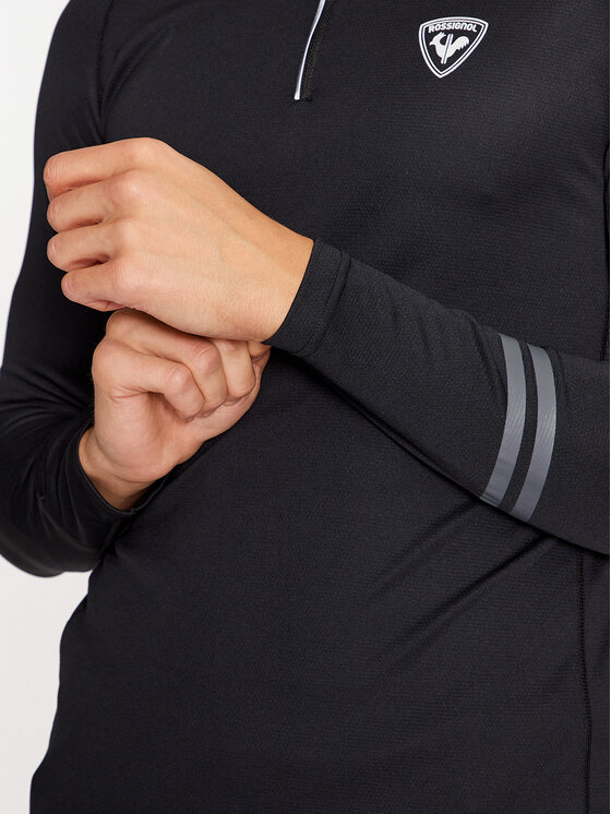 Rossignol Rossignol Koszulka techniczna Poursuite RLMML01 Czarny Regular Fit