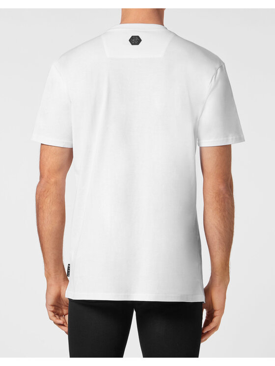 PHILIPP PLEIN PHILIPP PLEIN T-Shirt 3407 Biały Regular Fit