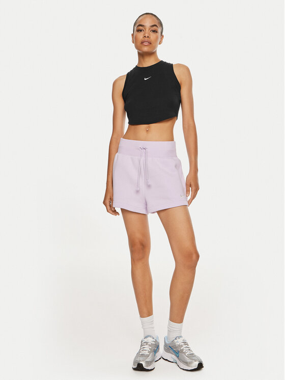Nike Nike Sportske kratke hlače FD1409 Ljubičasta Relaxed Fit
