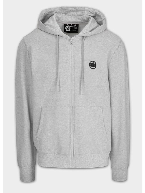 PITBULL PITBULL Bluza SMALL LOGO NUGGET Szary Regular Fit