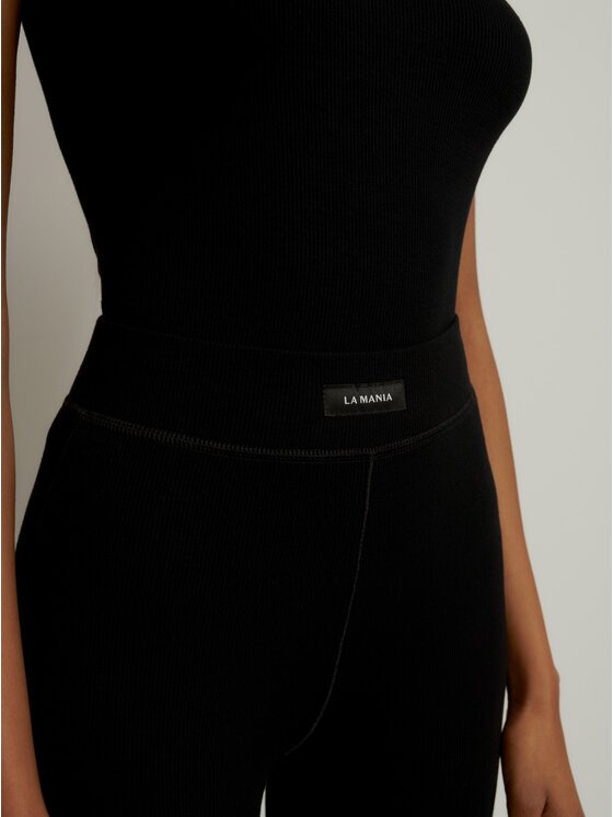 La Mania La Mania Legginsy KISS 2 Czarny Active Fit