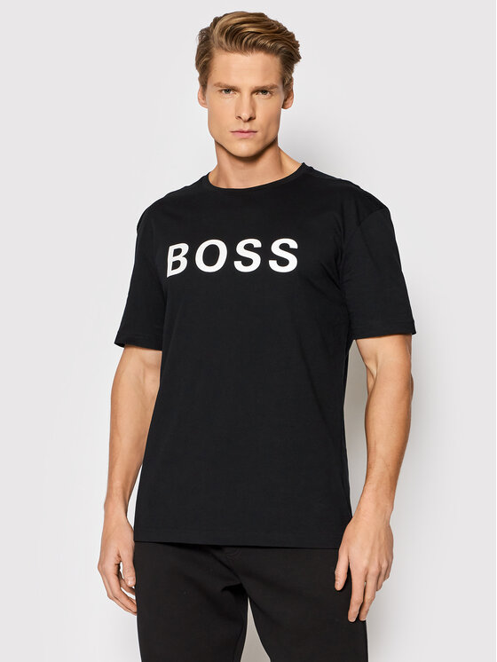 T-shirt Tee 6 50463578 Nero Relaxed Fit