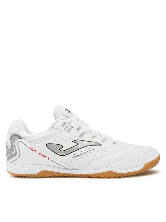 Ghete pentru fotbal Joma Maxima 2302 MAXW2302IN Alb