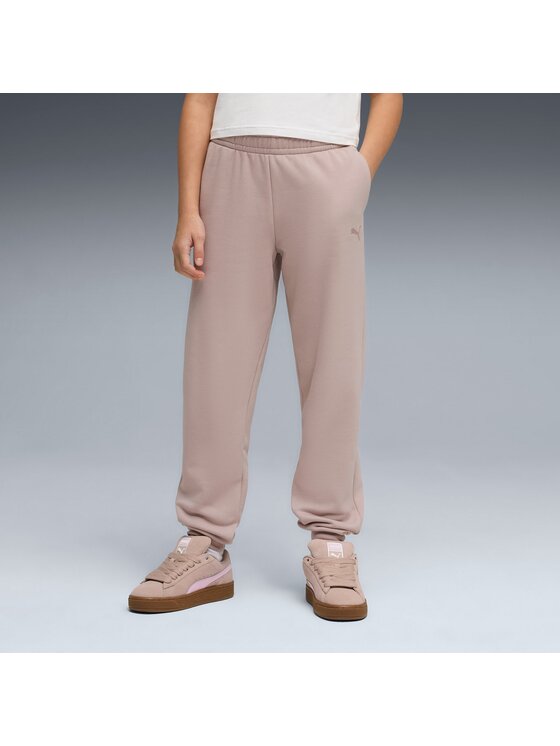 Puma Puma Spodnie dresowe 684898 Różowy Regular Fit