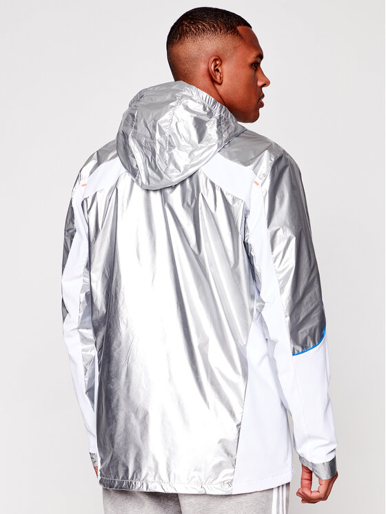 adidas Laufjacke Space GK8816 Silberfarben Regular Fit • Modivo.de