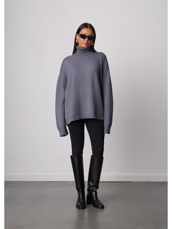 Le Collet Le Collet Golf OLIA Szary Oversize