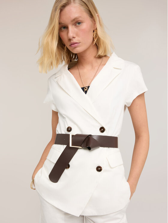 Motivi Motivi Giacca di transizione Q078Q001101N011 Bianco Regular Fit