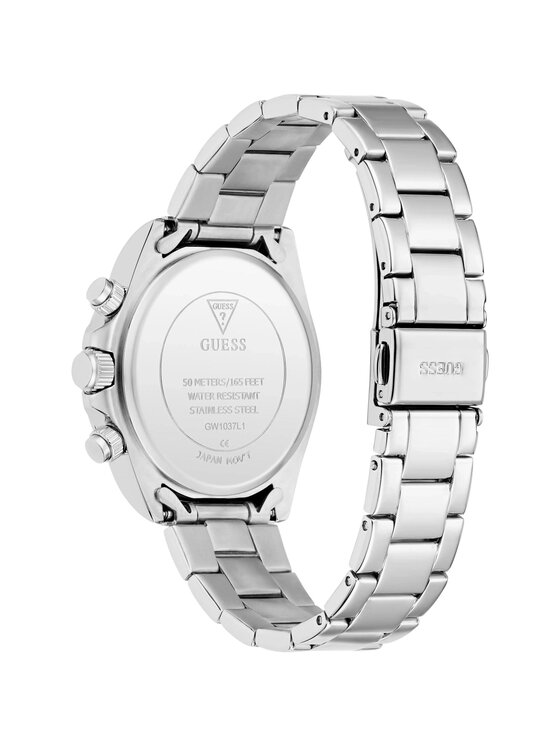 Guess Guess Zegarek GW1037L1 Srebrny