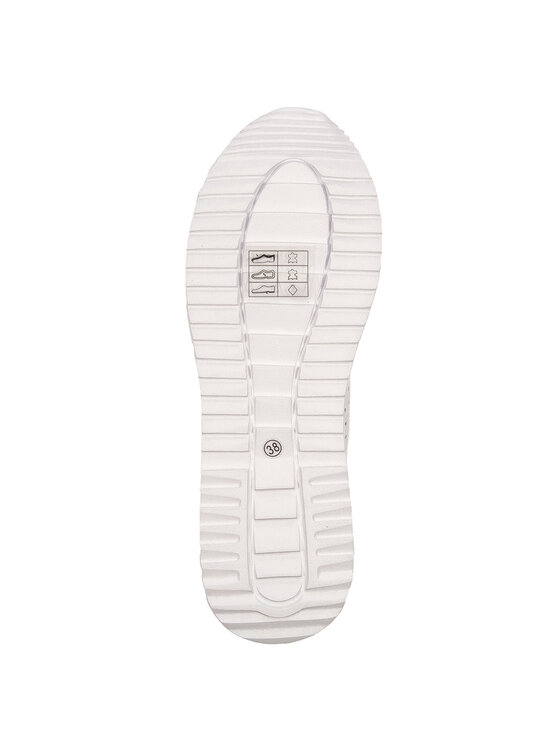 Artiker Artiker Sneakersy 56C1036-WHITE-GOLD Biały