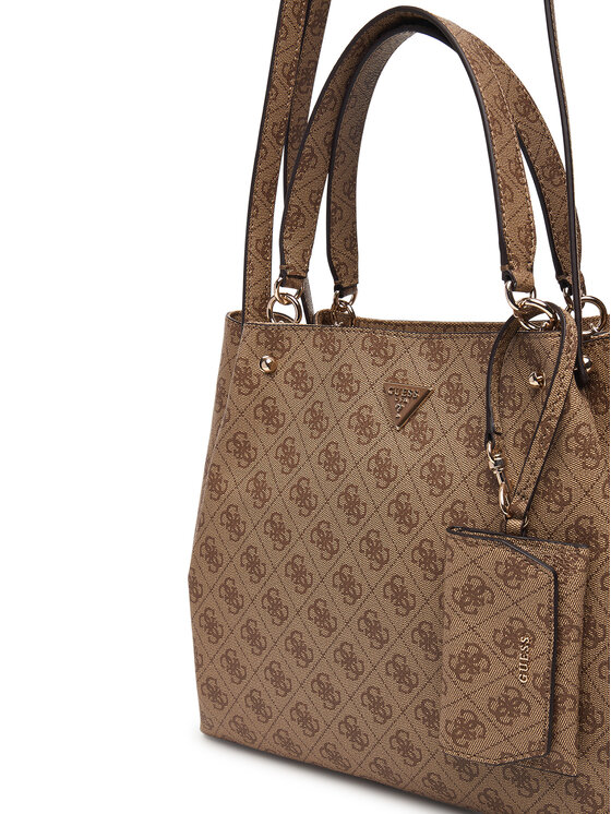 Guess Guess Kabelka Lorella Logo HWSG24 84230 Tmavě béžová