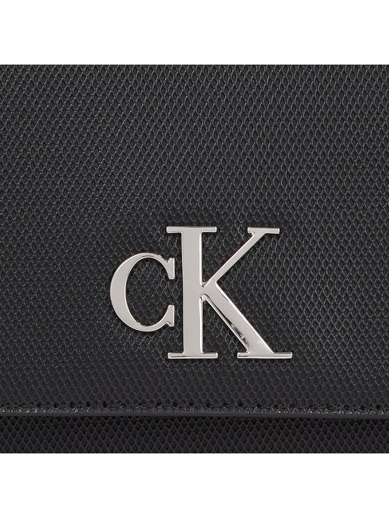 Calvin Klein Jeans Calvin Klein Jeans Torebka Minimal Monogram Ew Flap Ch25 T K60K611951 Czarny