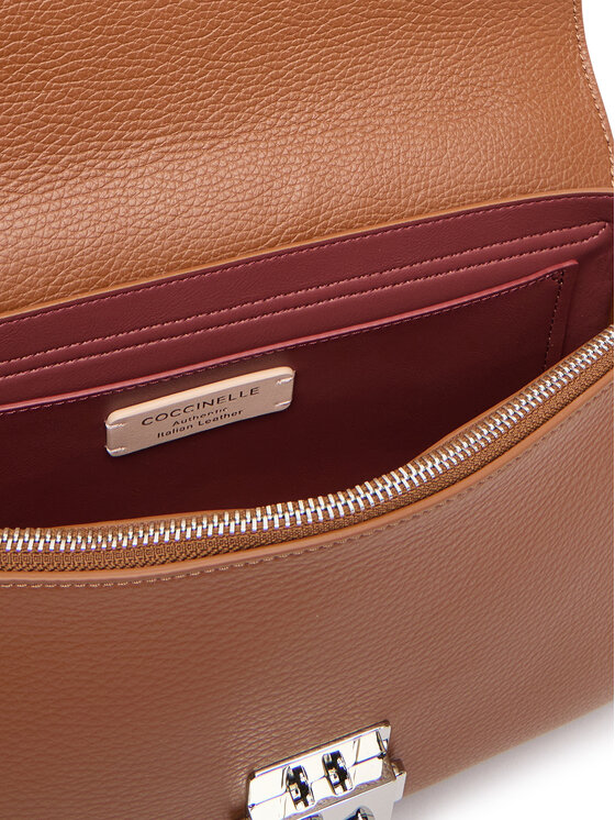 Coccinelle Coccinelle Handtasche U4K Coccinelle C-Me Lock E1 U4K 12 01 02 Braun