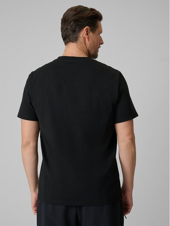 4F 4F T-Shirt COMMERCIAL 12 Czarny Regular Fit