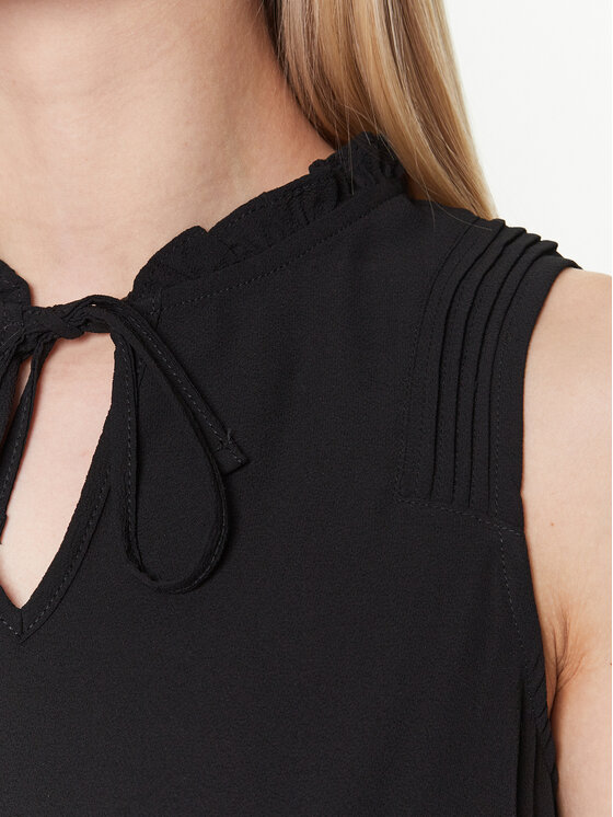 NAF NAF NAF NAF Top Odakota XENT2 Nero Regular Fit