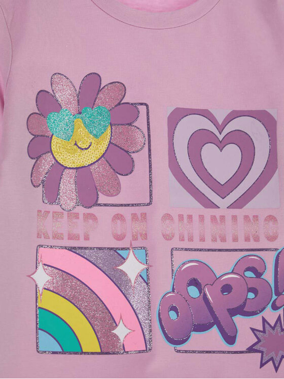Original Marines Original Marines Bluse DFP3003CF Rosa Regular Fit