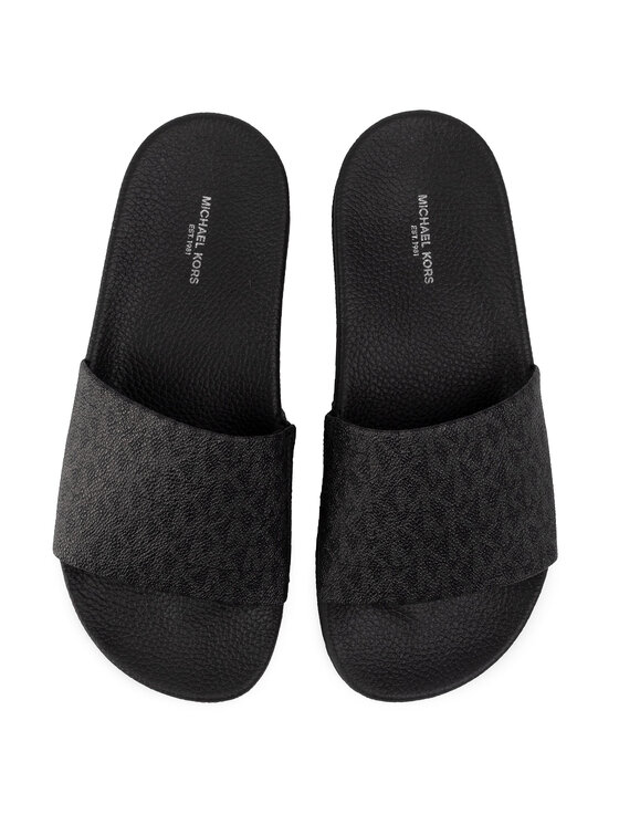 MICHAEL Michael Kors MICHAEL Michael Kors Παντόφλες Jake Slide 42R0JSFA3Q Μαύρο