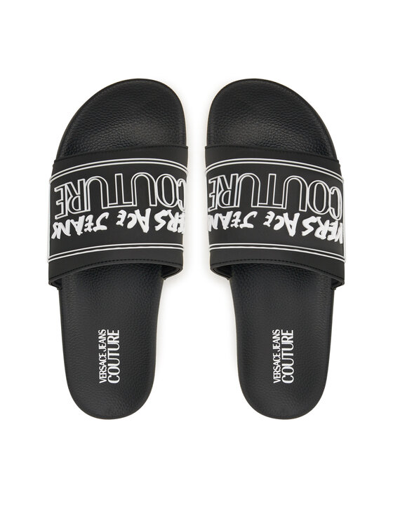 Versace Jeans Couture Versace Jeans Couture Şlapi 78YA3SQ3 Negru