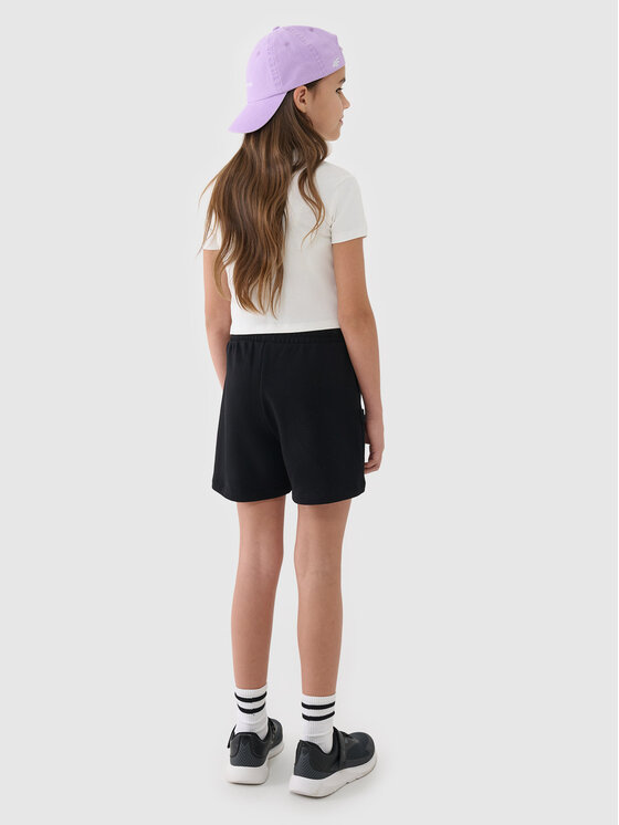 4F 4F Szorty sportowe BASIC+ Czarny Oversize