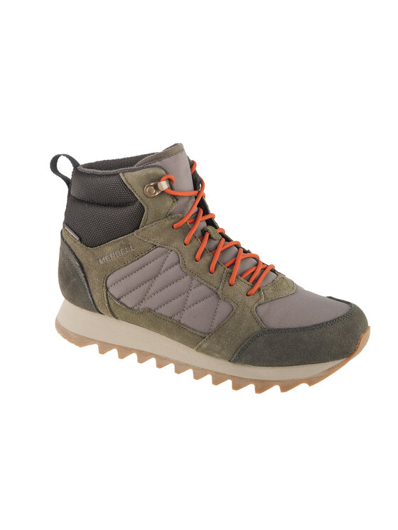 Trekkingi Merrell, Rozmiar 44, Zielone, Merrell Alpine Sneaker Mid PLR WP 2