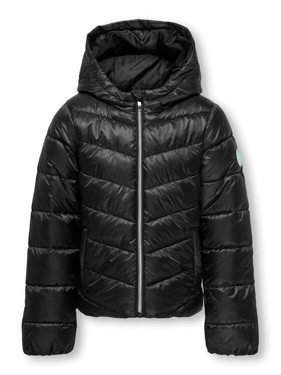 Kids ONLY Zimné bundy 15306418 Čierna Regular Fit