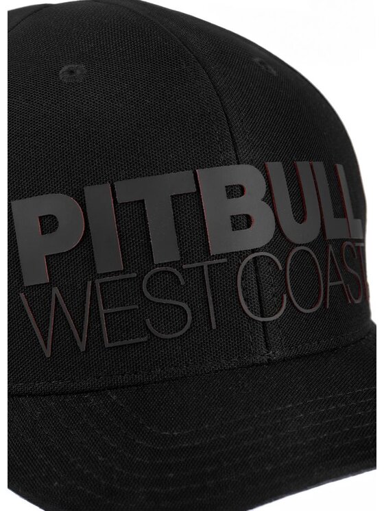PITBULL PITBULL Czapka z daszkiem Classic SEASCAPE Czarny