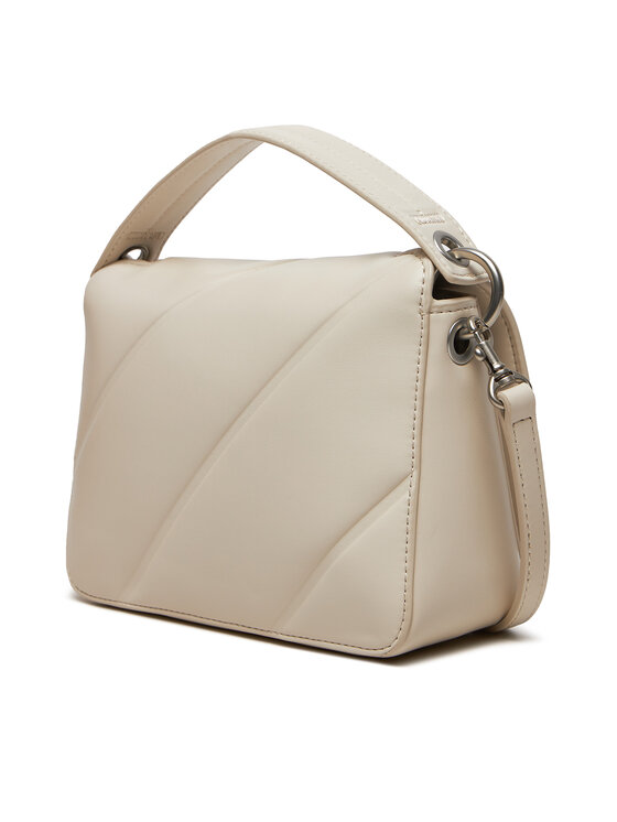 Calvin Klein Jeans Дамска чанта Quilted Roxy Flap C820 K60K612371 Екрю ...