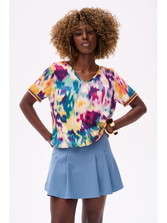 blue shadow blue shadow Szorty Luna Niebieski Regular Fit