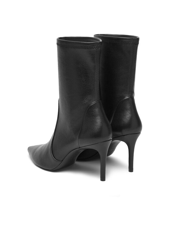 Stuart Weitzman Stuart Weitzman Īsie zābaki Stuart Power 75 SJ974 Melns