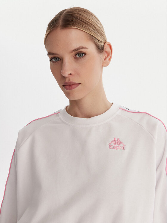 Kappa Kappa Світшот Banda Marbella 351S2HW Білий Oversize