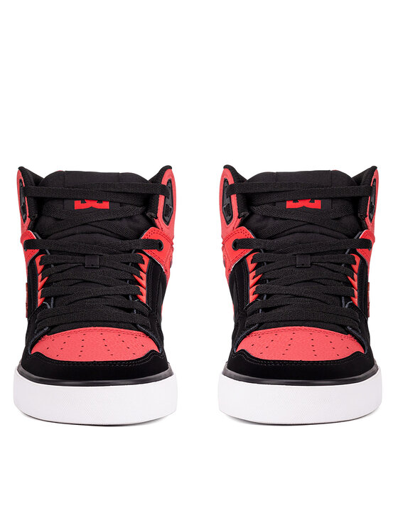 DC Shoes DC Shoes Sneakersy PURE HIGH-TOP WC ADYS400043-FWB Czerwony