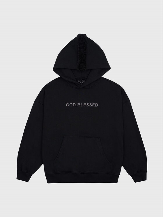 2005 2005 Bluza Blessed Czarny Oversize