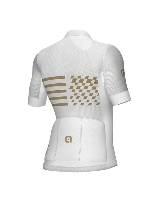 Alé Cycling Alé Cycling Koszulka rowerowa PR-E Play Biały Fitted Fit