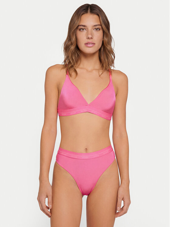 Guess Guess Braletė liemenėlė O4YC16 KCF20 Rožinė