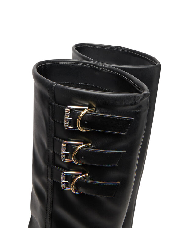 Guess Guess Cizme FLFGAR ELE11 Negru