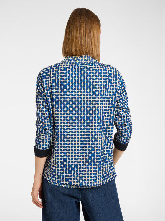 Elena Mirò Elena Mirò T-shirt G312Z100502N003 Blu Boxy Fit