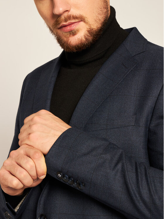 Strellson Strellson Abito completo 11 Aron-Maser 30023517 Blu scuro Slim Fit