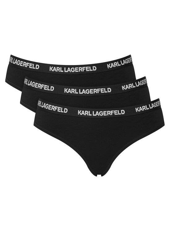 KARL LAGERFELD KARL LAGERFELD Set bikini gaćica﻿ B1W47033 Crna