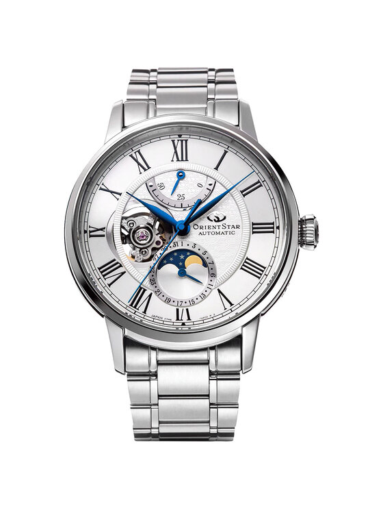 Orient Star Orient Star Zegarek RE-AY0102S00B Srebrny