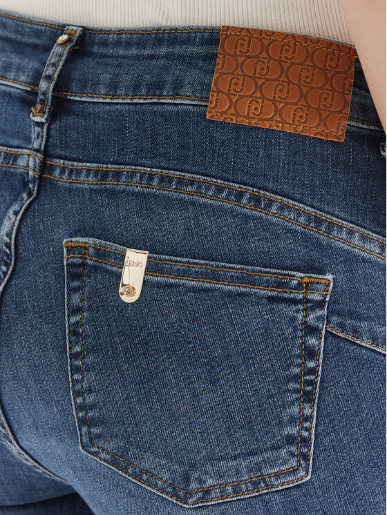 Liu Jo Liu Jo Jeans hlače UF5013 D0236 Modra Bottom Up Fit