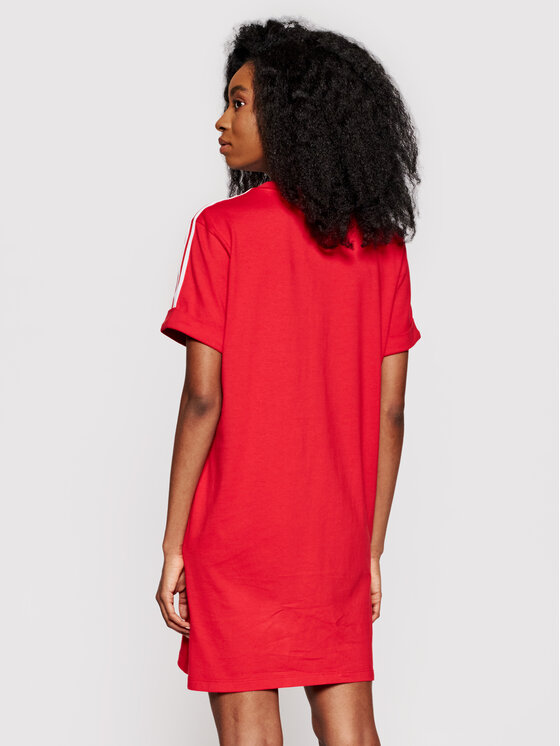 adidas adidas Vestito da giorno adicolor Classics Roll-Up GN2778 Rosso Loose Fit