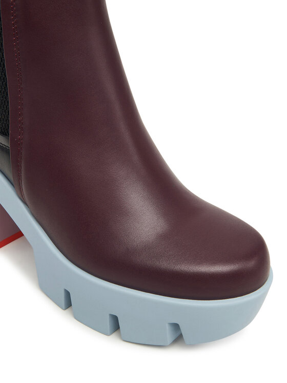 United Nude United Nude Škornji Grip Chelsea Mid IV 1095992516 Bordo rdeča
