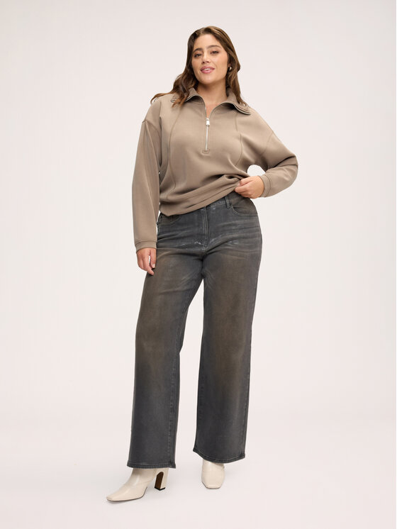 Fiorella Rubino Fiorella Rubino Jeans P489T005429N013 Grigio Regular Fit