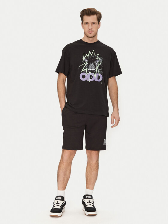 Puma Puma Športové kraťasy Ess 682596 Čierna Regular Fit