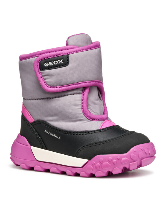 Geox Geox Sněhule B Trekkyup B Ab B566MA 054FU C0017 S Šedá
