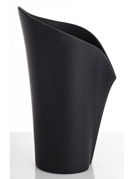 MIAhome MIAhome Wazon porcelanowy 33x19x19 cm LARRY Czarny