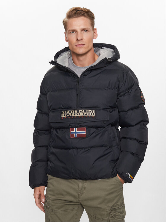 Napapijri Napapijri Зимно яке Rainforest NP0A4HMA Черен Regular Fit
