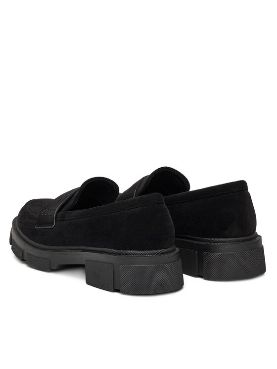 DeeZee DeeZee Loafersy LZP01 Czarny